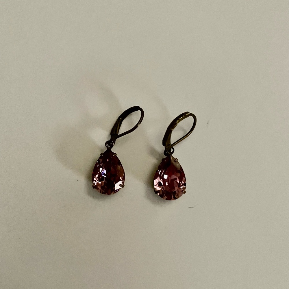 Anthropologie Pink Earrings